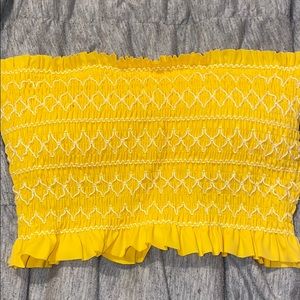 Strapless bikini top